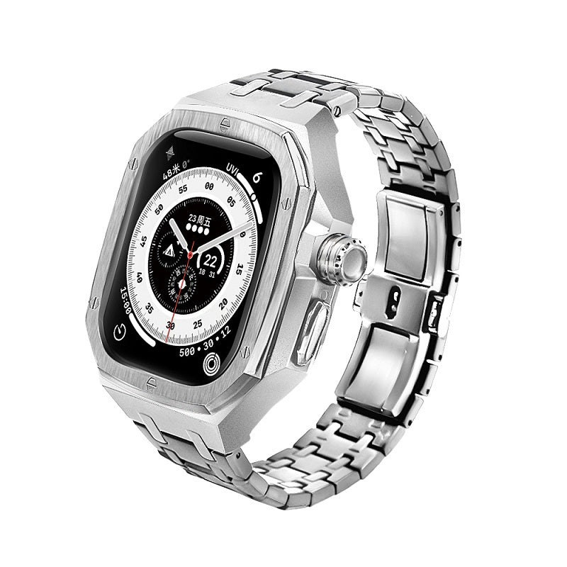 AP549G Strap Ultra 49mm Luxury Style! - Silver / Ultra 1or2 generation 49mm