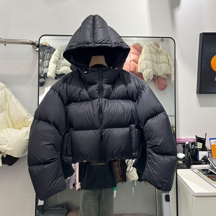 Women’s Korean Style Sense Of Design Coat - Black / S