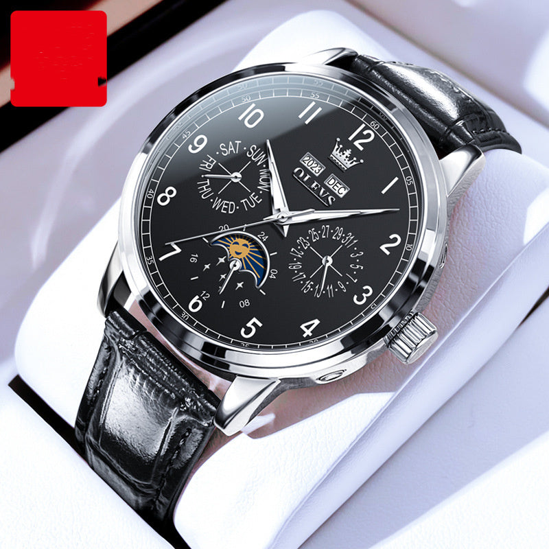 Leather Gold Shell Surface Men Styles Unleashed - Black