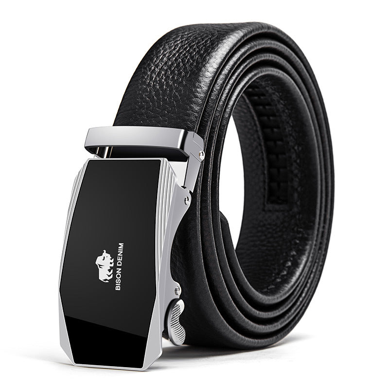 Men’s leather belt - N71475 1B / 125cm