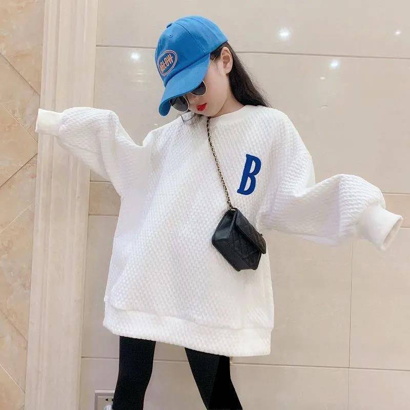 Girls’ Suits New Children’s Net Red Sweater Autumn Clothes - Top / 100cm