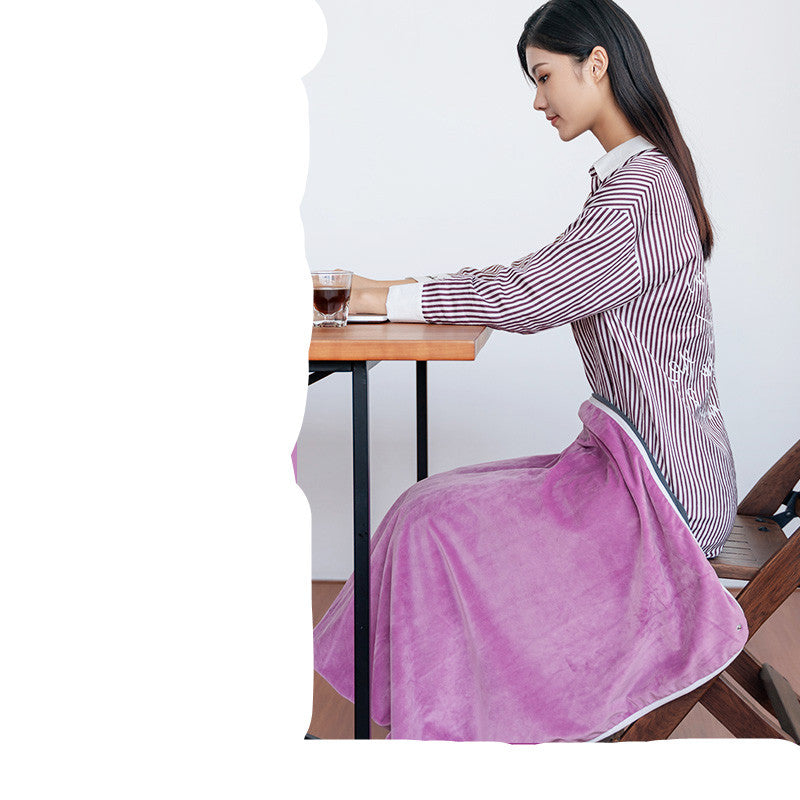 Electric blanket to warm your feet - Pink / USB