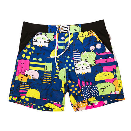 Men’s Swimsuit Boxer Cut Sexy Swimwear Swimming Bikini Briefs - S