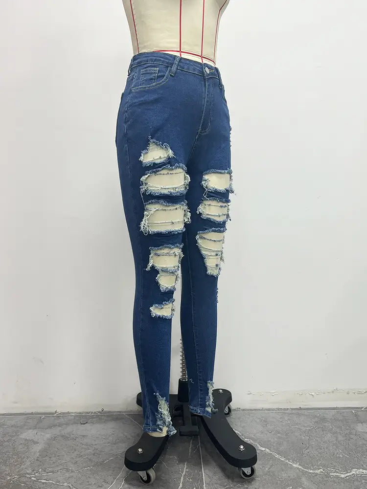 Women’s Beggar Denim Skinny Pants