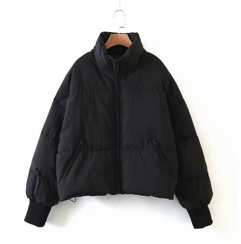 Women’s Urban Leisure Versatile Stand Collar Puffer Jacket Coat