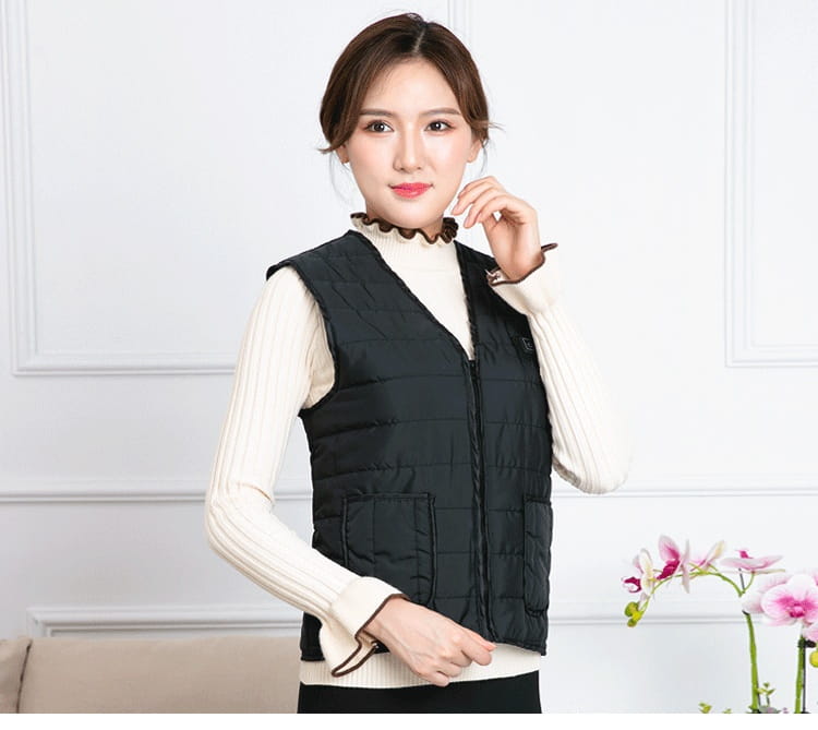Heating Vest Three-gear Electric Heating Temperature Control Warm Men And Women