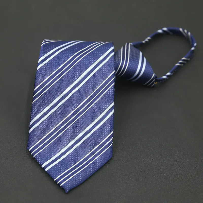 Men’s Formal Wear Business Zipper Tie-free