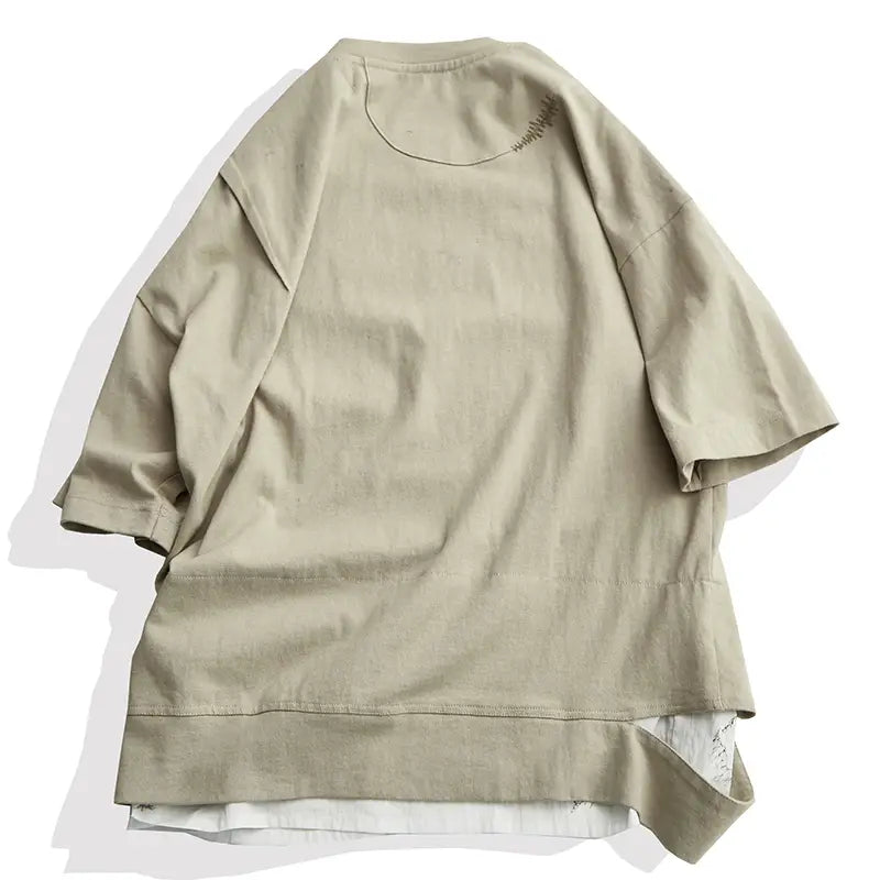 Man Yinshan Tide brand loose T-shirt