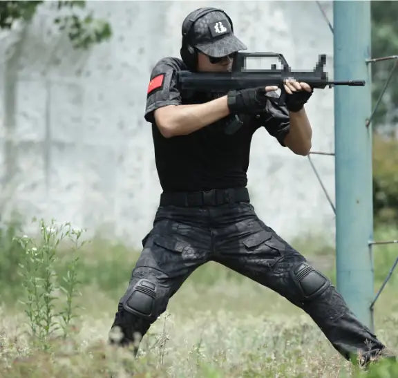 Shield Lang Frog Suit With Camouflage Pants Male