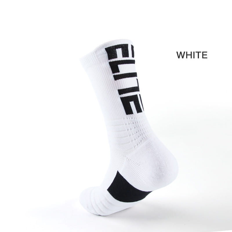 Men’s Basketball Socks Letter High-top Thickening Moisture-absorbing Sports Tide Socks