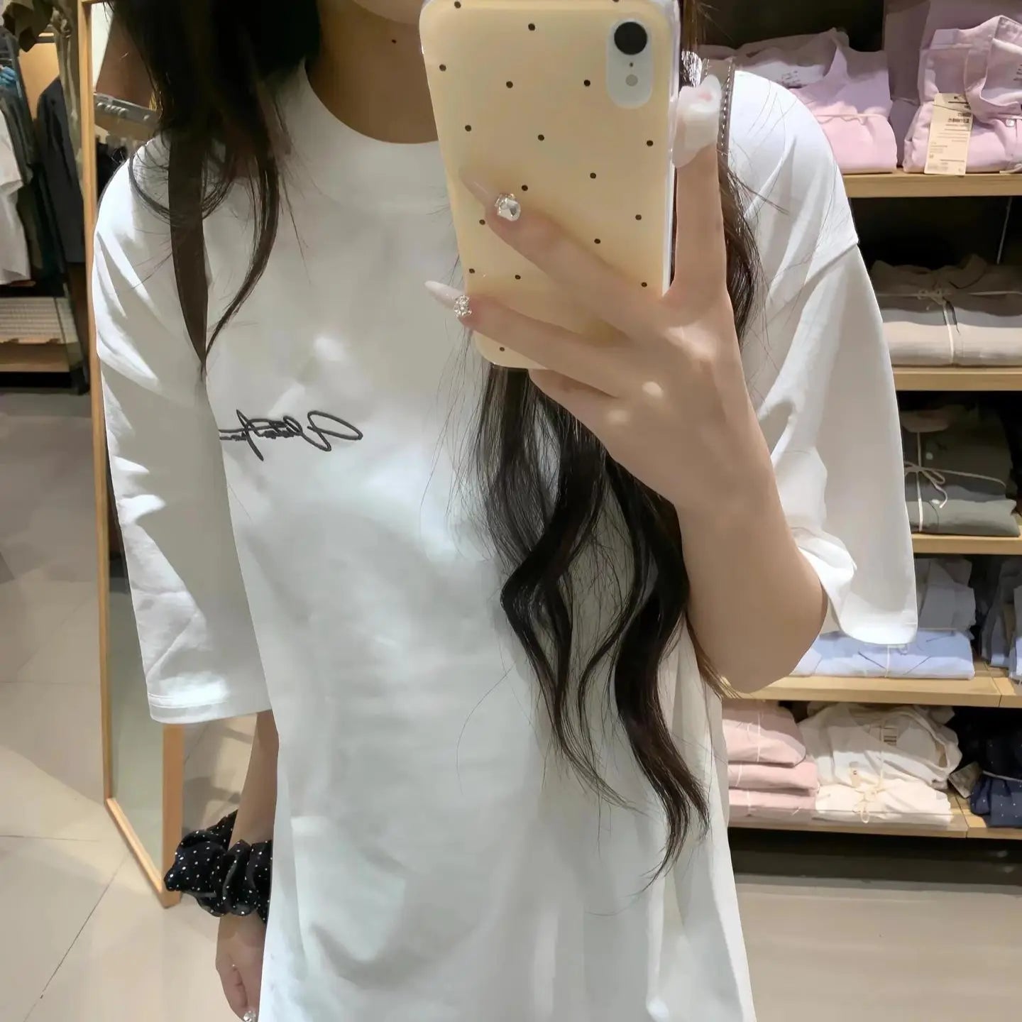 Short Sleeved Women’s Summer Design With A Niche And Loose Fit