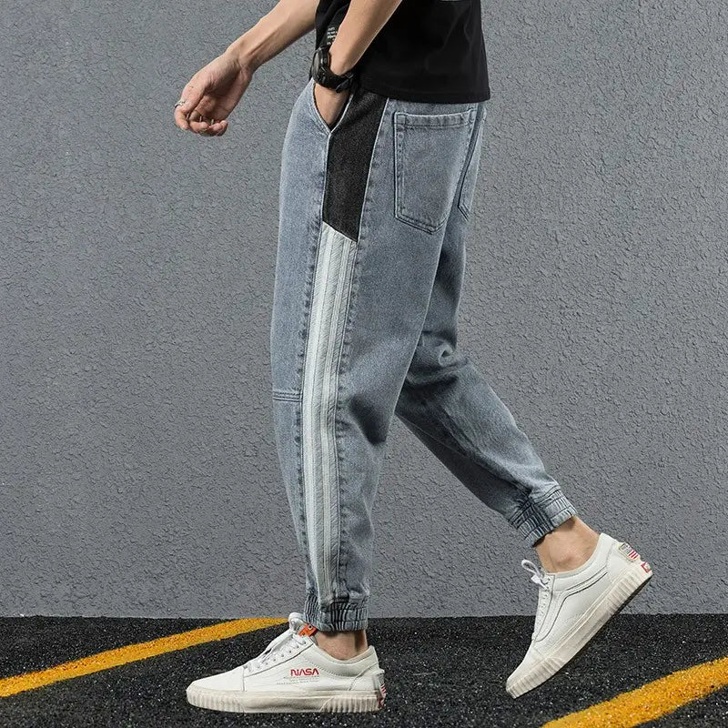 Jeans men’s trendy loose oversized corset Harlan Capris