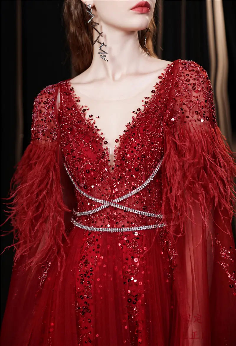 Long Evening Dress Women’s Luxury