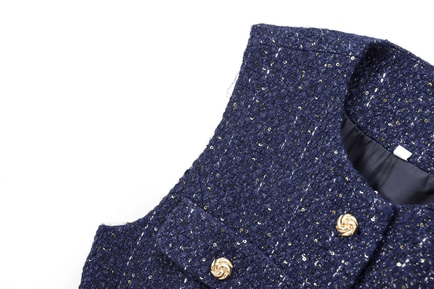 With Belt Beads Decoration All-matching Comfortable Texture Vest