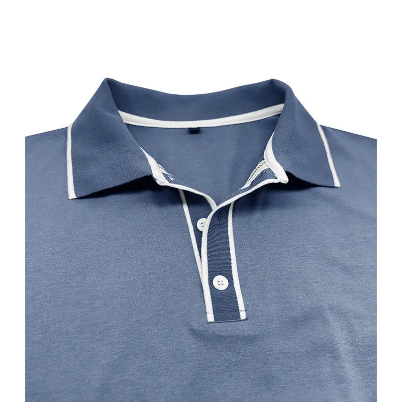 European And American Style Men’s Clothing Short Sleeve Lapel Jacquard