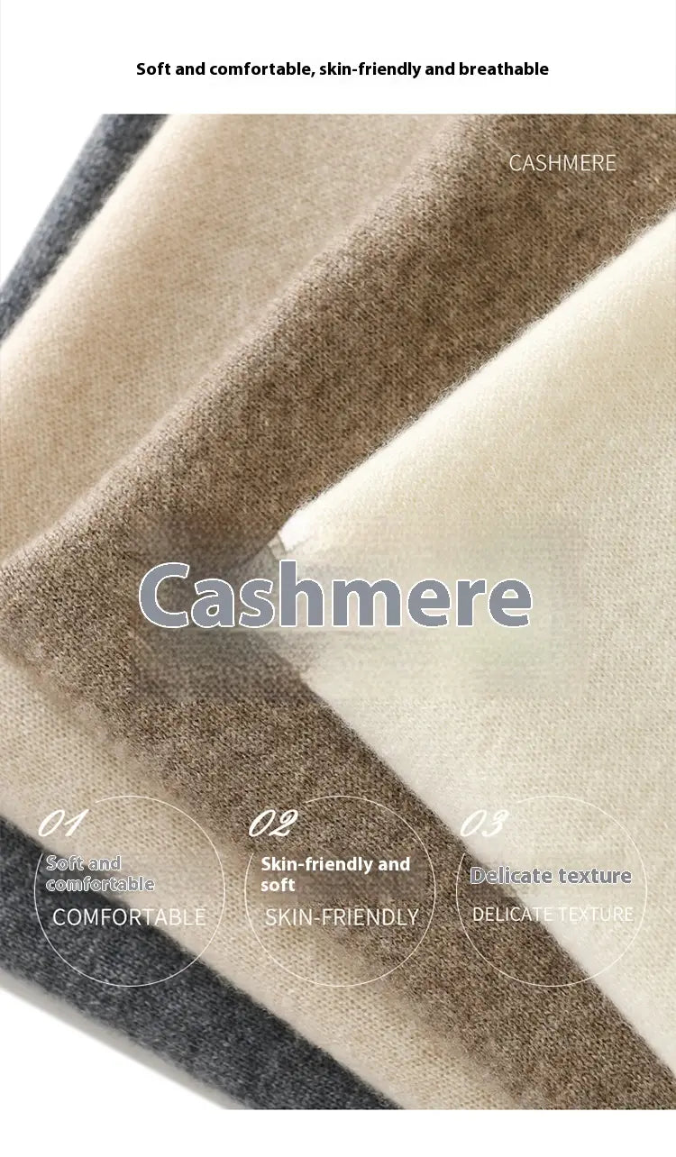 Universal Color Blocked Knitted Jacquard Western-style Cashmere Scarf