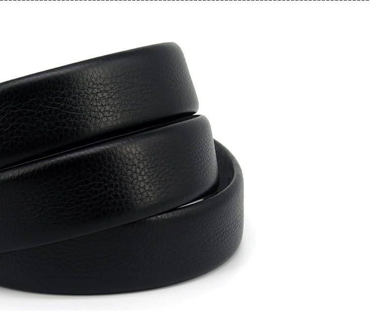 Stainless steel automatic buckle belt
