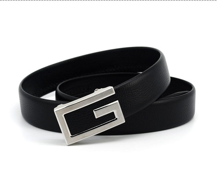 Stainless steel automatic buckle belt