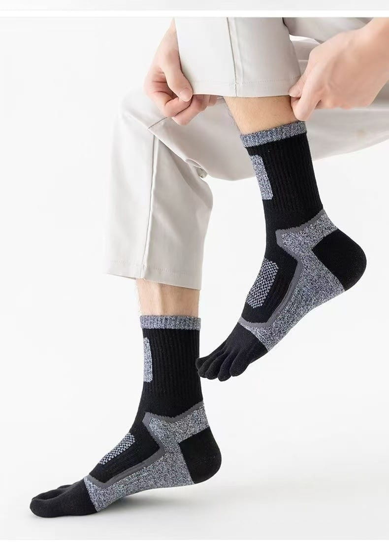 Men’s Long Sports Sweat-absorbent Cotton Socks
