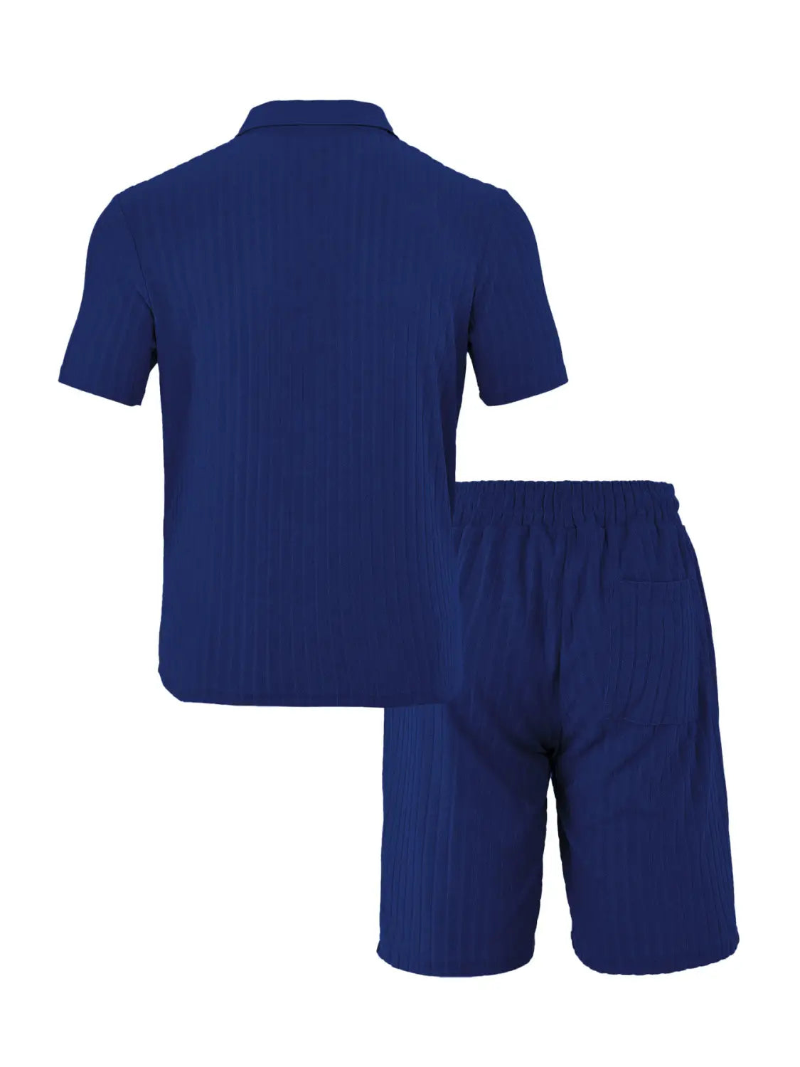 Men’s Breathable Figured Cloth Crew Neck Casual Sports Suit