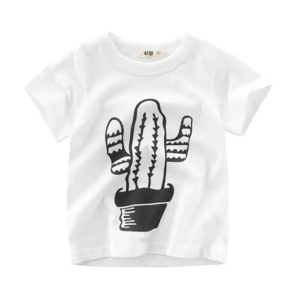 Children’s Wear Summer New Korean Children’s Boys Cotton T-shirt Men’s Treasure In Children’s Short Sleeves