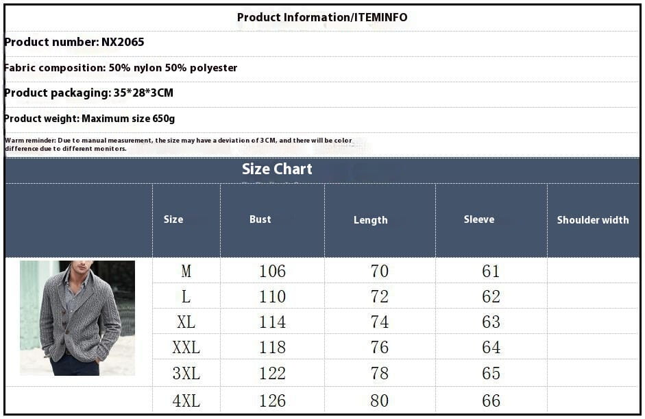 Men’s Casual Long Sleeve Lapel Pocket Sweater
