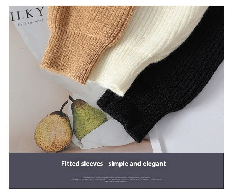 Autumn And Winter New Casual Sweater Boys Knitted Bottoming Shirt