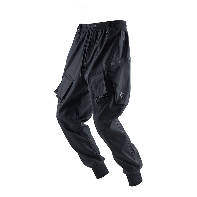 Fashion Autumn And Winter Loose-Fitting Tooling Casual Trousers