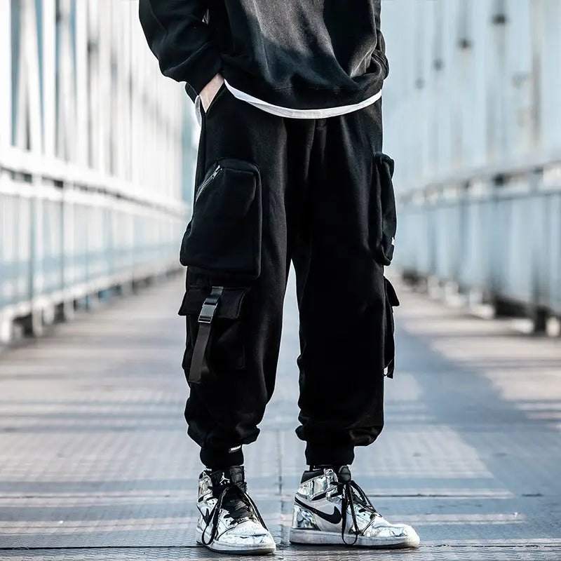 Men’s Autumn And Winter Sports Sweatpants Tide Brand Functional Wind Beam Pants