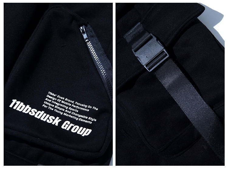 Men’s Autumn And Winter Sports Sweatpants Tide Brand Functional Wind Beam Pants