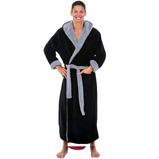 Men’s Pajamas Winter Solid Color Home Wear