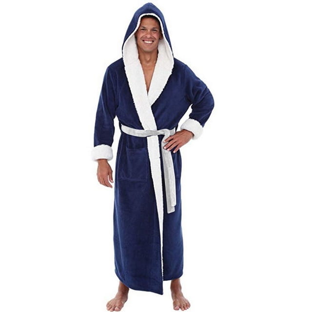 Men’s Pajamas Winter Solid Color Home Wear