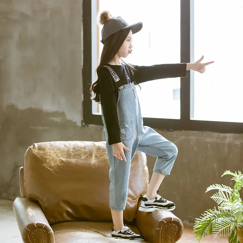Large Children’s Jeans Children Pants Women