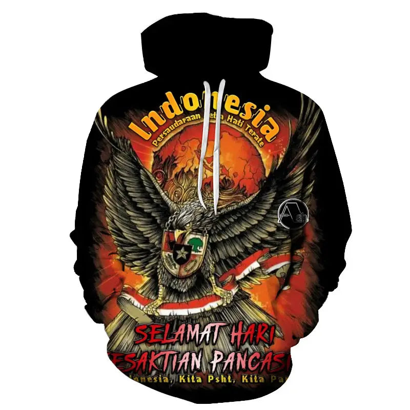 Blue Eyes Liger 3D Digital Printed Men’s Hoodie