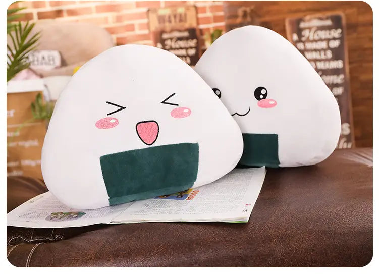 Cartoon Anime Rice Ball Plush Toy Plush Doll Large Sleeping Pillow Ragdoll Doll Children’s Day Gift