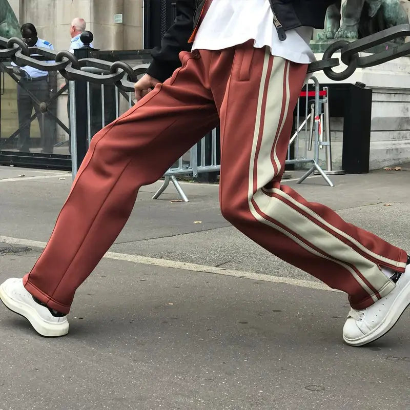 Street Casual Wide-leg Pants