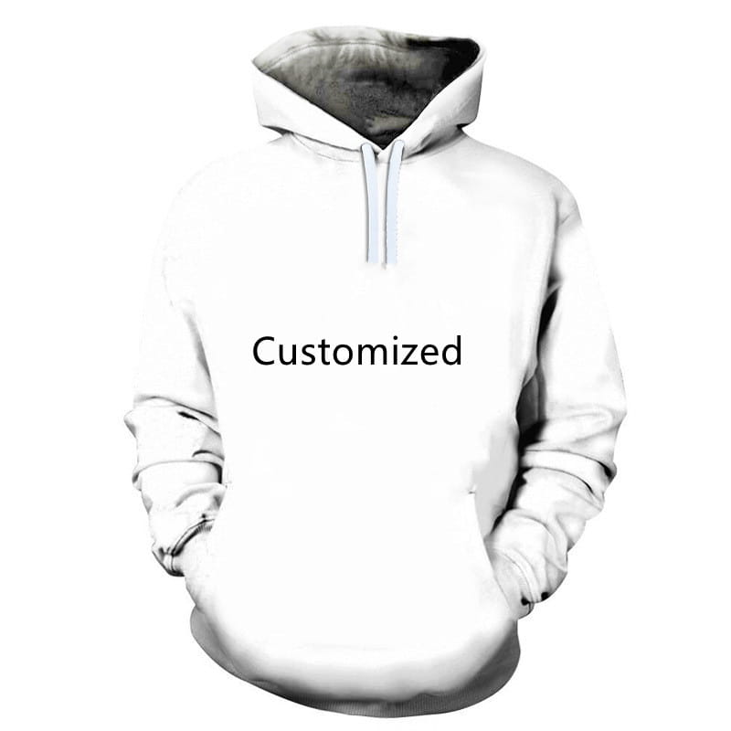 Customized 3D Digital Printing Couple Outfit Sweater LargeSize Baseball Uniform Hoodie