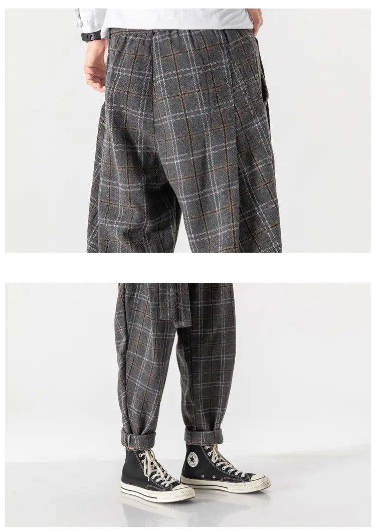 Woolen harem breeches