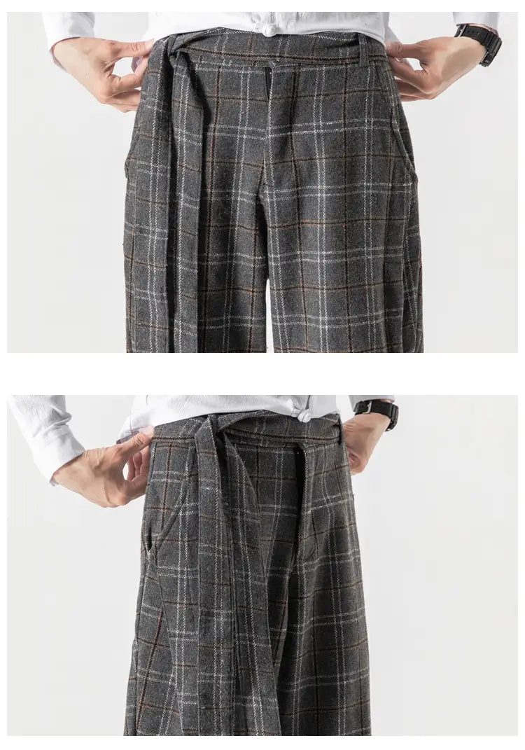 Woolen harem breeches