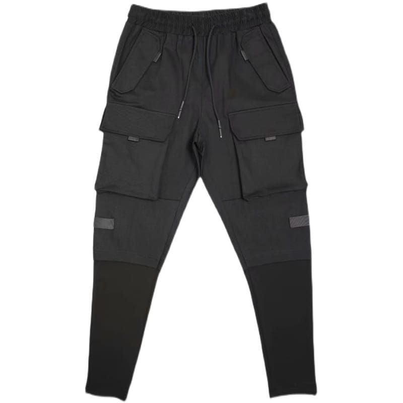 Men’S Three-Dimensional Pocket Self-Cultivation And Foot Embroidery Harem Pants