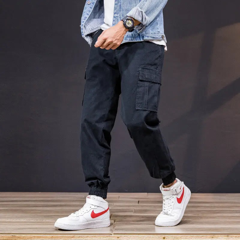 Spring New Camouflage Pants Men’s Korean Version Of The Trend Of Footwear