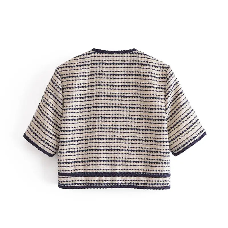 Fashion Small Fragrance Short Sleeve