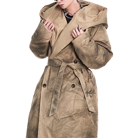 Men’s Autumn And Winter Dirty Thicken Cotton Clothes Coat