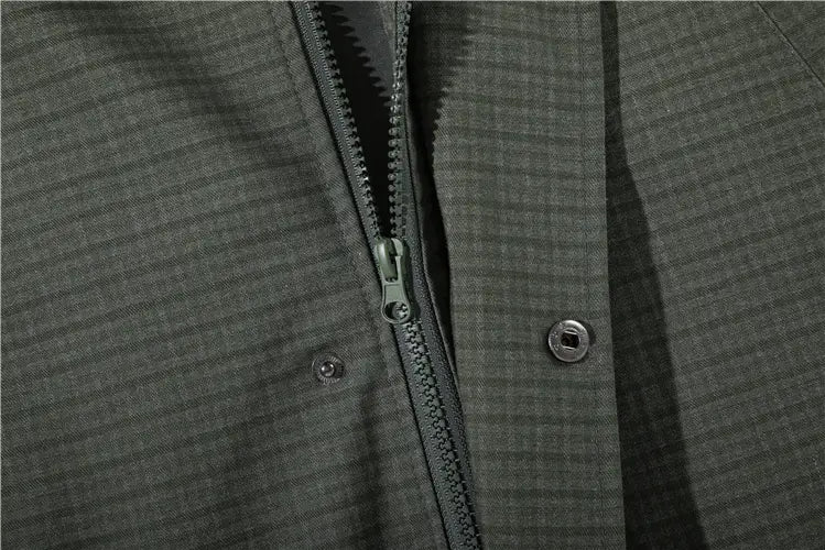 Retro Corduroy Lapel Workwear Plaid Casual Loose Jacket