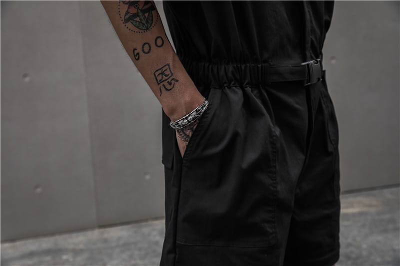 One Piece Loose Bodysuit Trend Detachable Jumpsuit