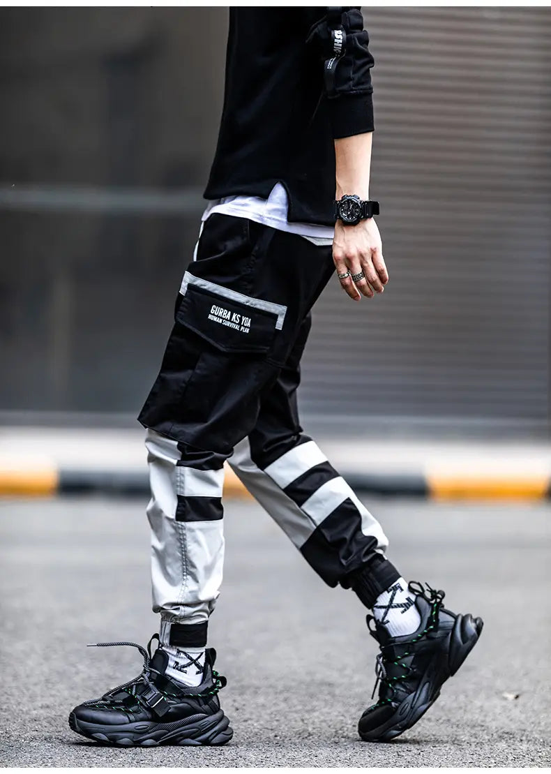 Trendy Tide Brand Spring Loose Summer Thin Overalls Men