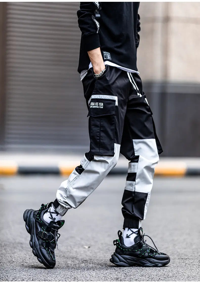 Trendy Tide Brand Spring Loose Summer Thin Overalls Men