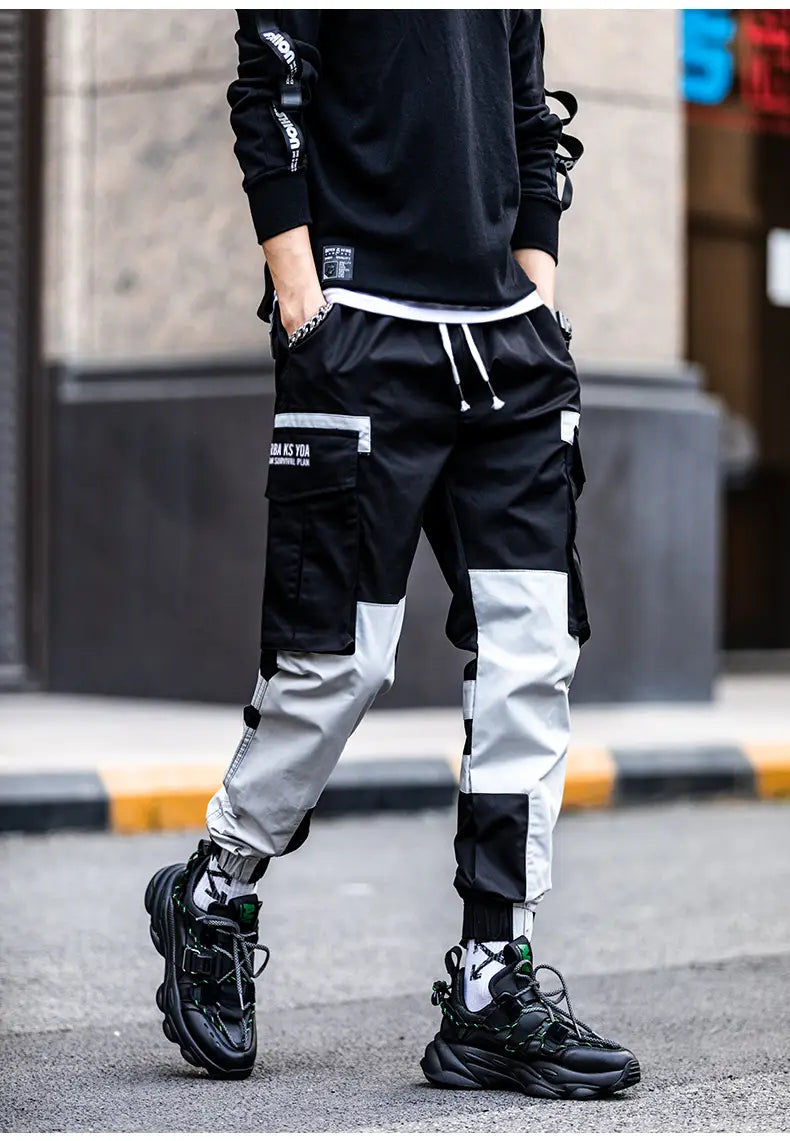 Trendy Tide Brand Spring Loose Summer Thin Overalls Men