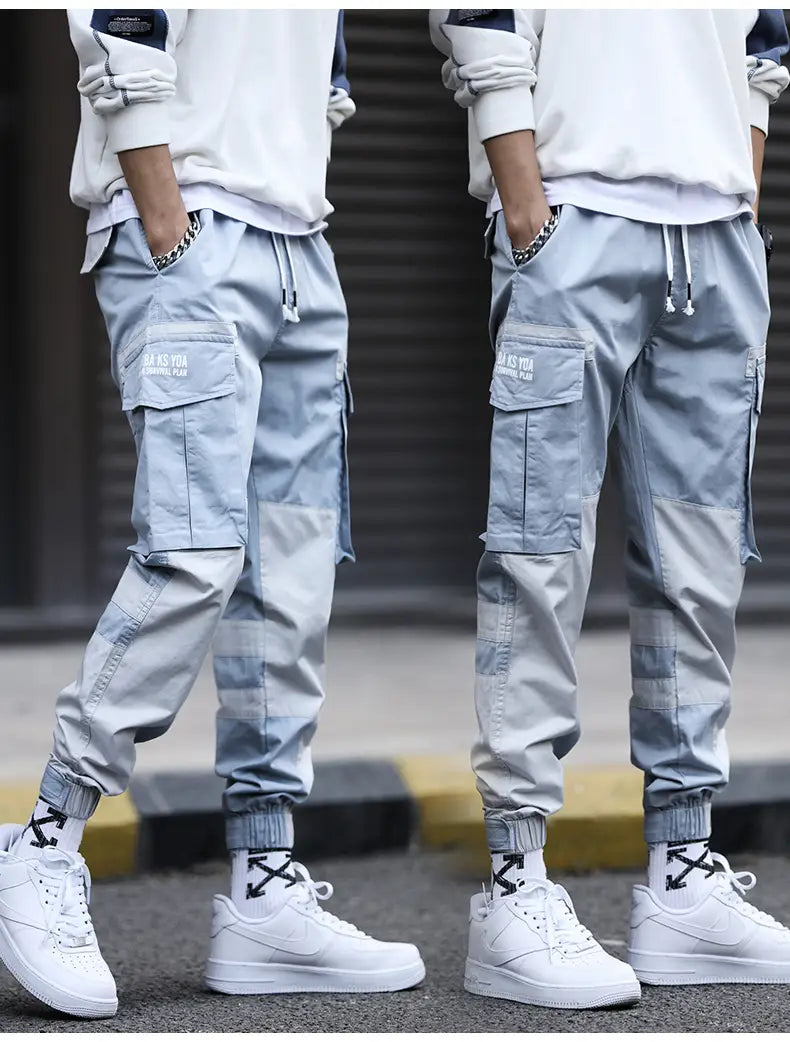 Trendy Tide Brand Spring Loose Summer Thin Overalls Men