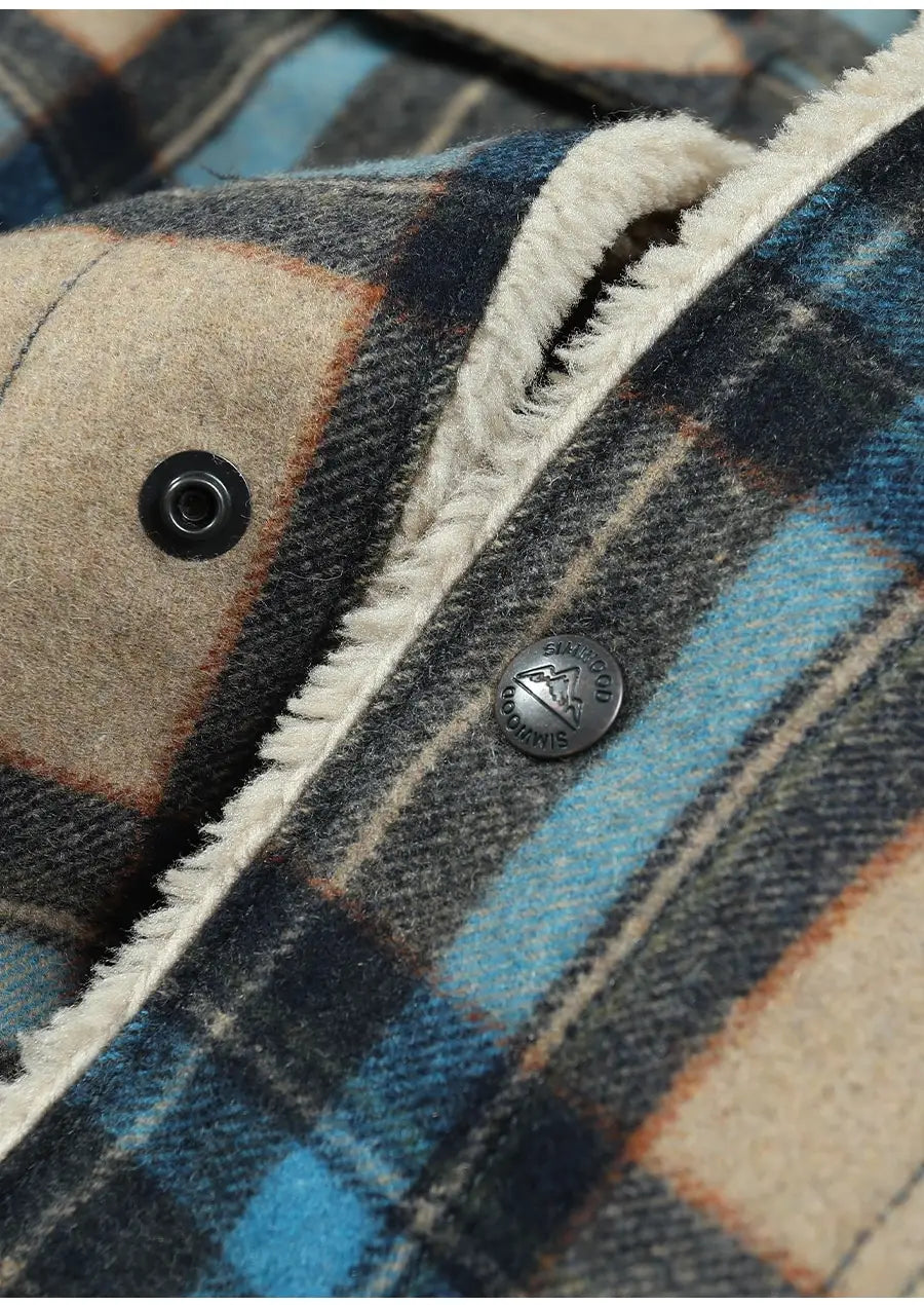 Lamb velvet coat